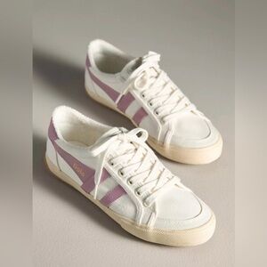 NIB Gola STRATUS PLIMSOLLS SNEAKER IN OFF WHITE/CANDY US 7